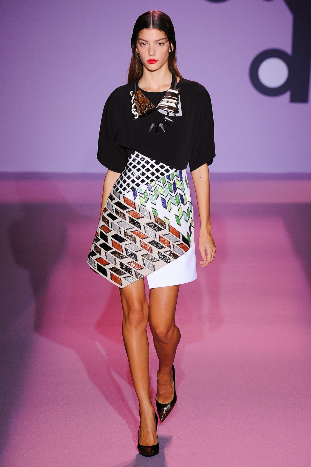 Couture Carrie: Spring 2015 Runway Report: Pretty Patterned Skirts