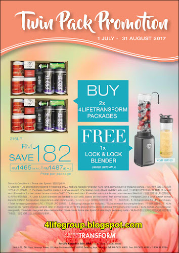 Twin Pack Promotion 4Life Malaysia foto Twin Pack Promotion 4Life Malaysia