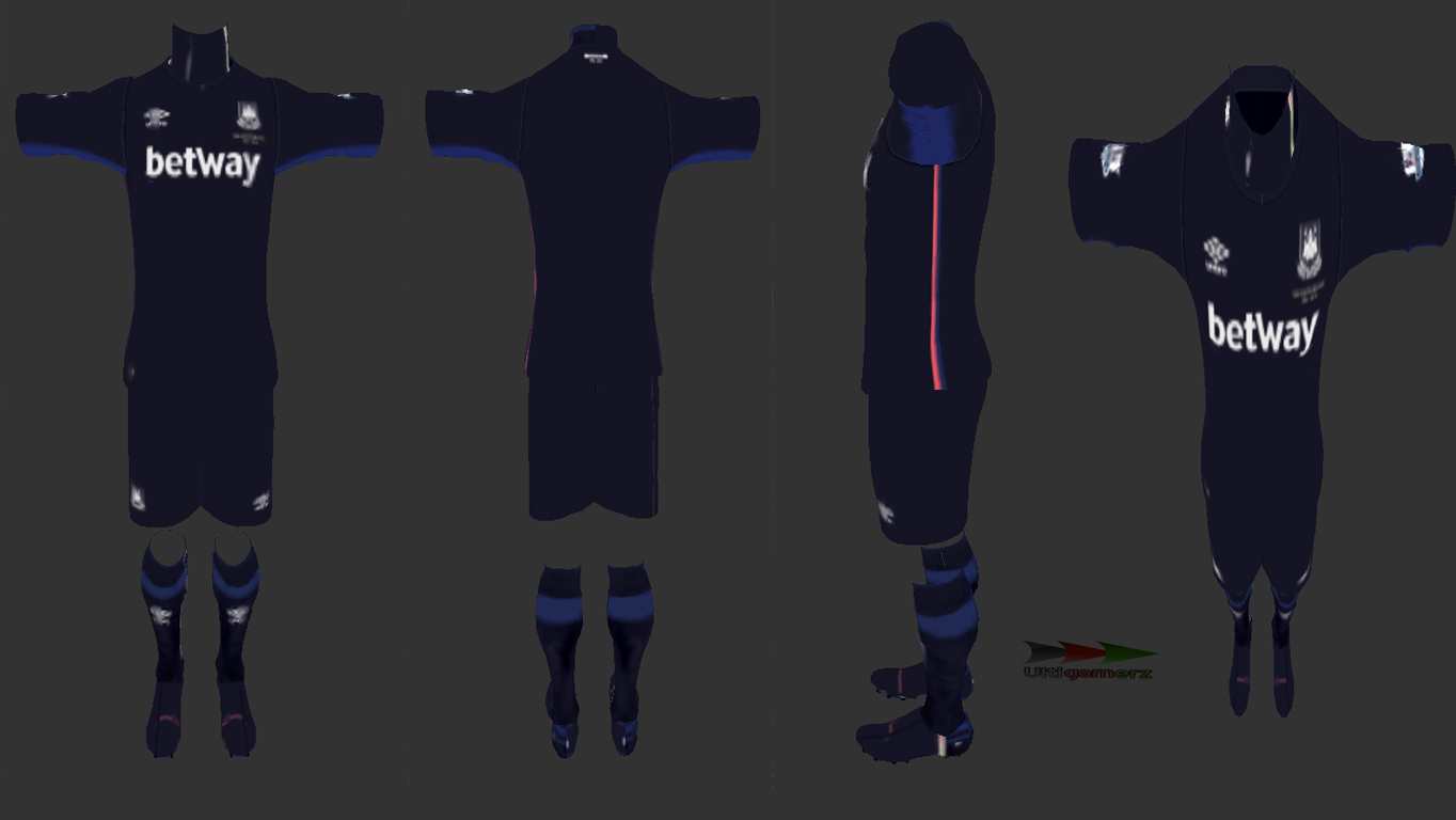 WEST HAM UNITED 201516 THIRD KIT PES 2013 PESWORDS