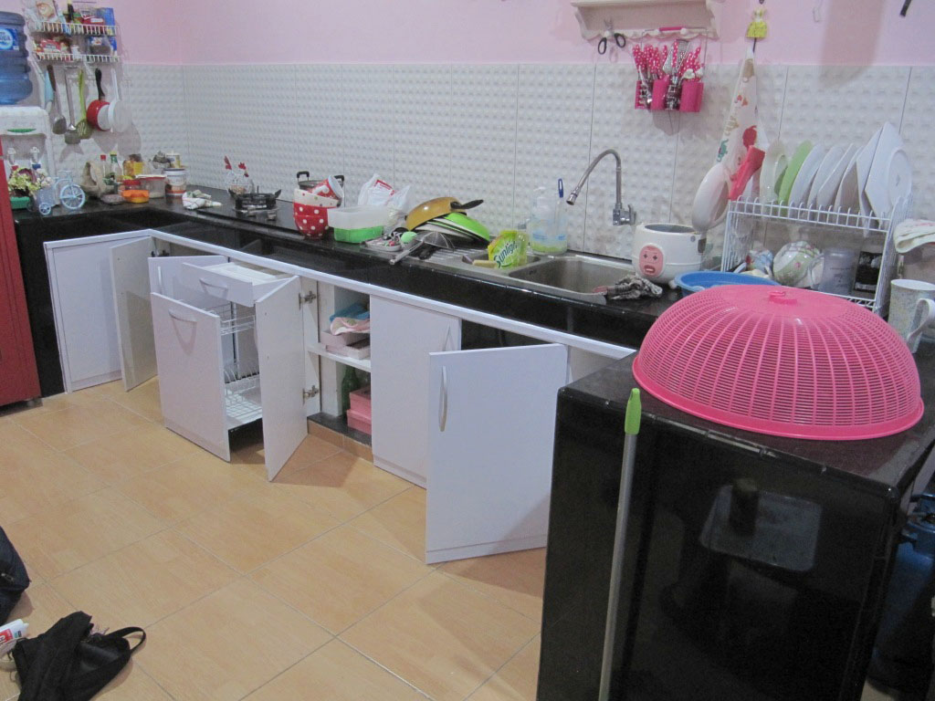 Kitchen Set Bawah Dengan Keramik Furniture Semarang Custom