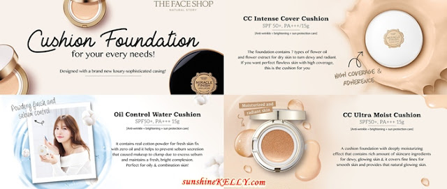 Review THE FACE SHOP Miracle Finish Cushion Foundation