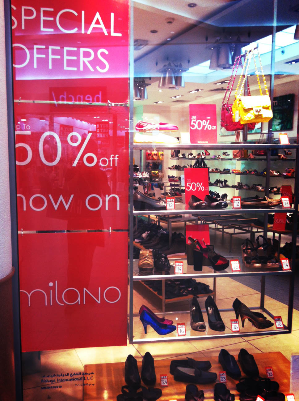 Oman Deals Ladies fashion shoes on 50 DISCOUNT from Milano