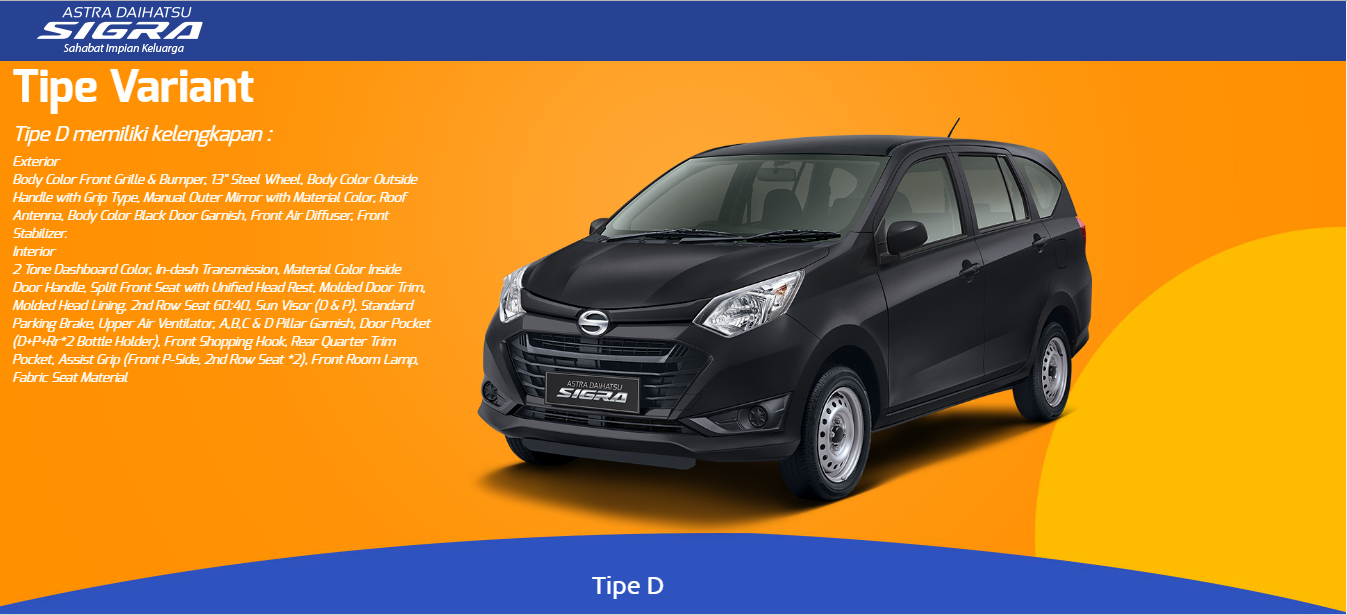 HARGA DAIHATSU JABODETABEK PROMO DAIHATSU TERMURAH DAN TERLENGKAP SIGRA