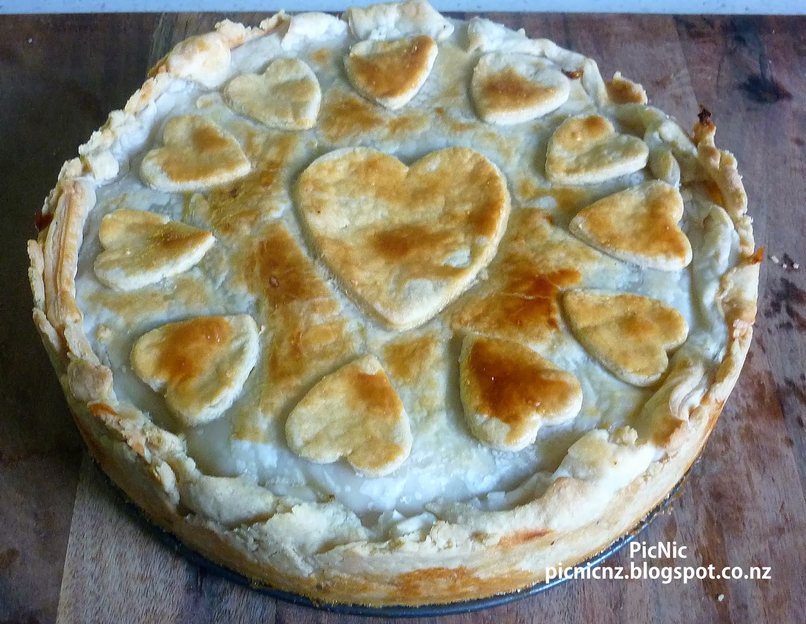 PicNic: Chicken, Leek, and Mushroom Pie