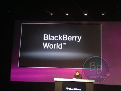 BlackBerry App World cambiará su nombre a “BlackBerry World” Durante el evento de BlackBerry Jam Asia, Marty Mallick, VP de Alianzas Globales de RIM anuncio que para el lanzamiento de BlackBerry 10 la tienda de aplicaciones; BlackBerry App World cambiará su nombre a “BlackBerry World” en la cual encontrarán aplicaciones, juegos, música, peliculas. Fuente:bberryblog