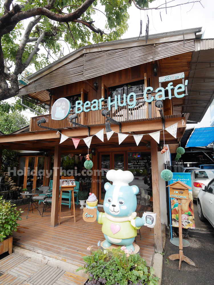 เที่ยวเชียงใหม่ ร้านกาแฟ Bear Hug Cafe บรรยากาศน่ารักๆ จุดรวมพลคนรัก