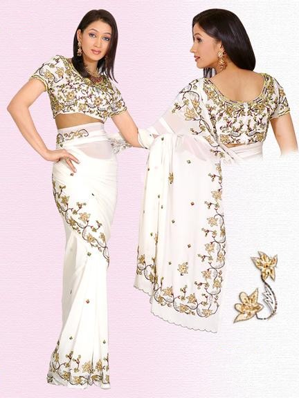sari Lahore Saree blouse Designs Fashion: design  Blouse 2011