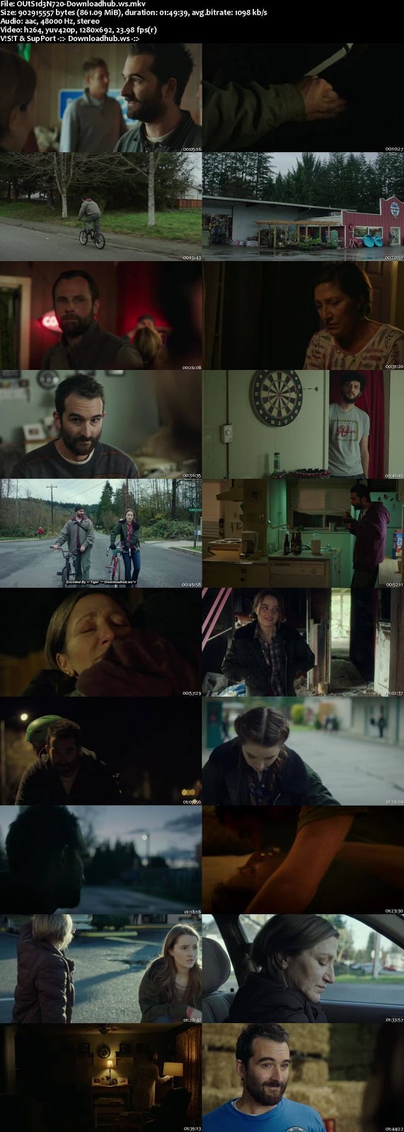 Outside In 2017 English 720p Web-DL 850MB ESubs