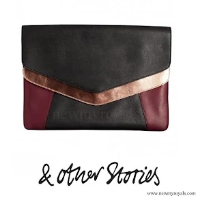 Crown Princess Victoria carried- & Other Stories Scuba Leather Clutch