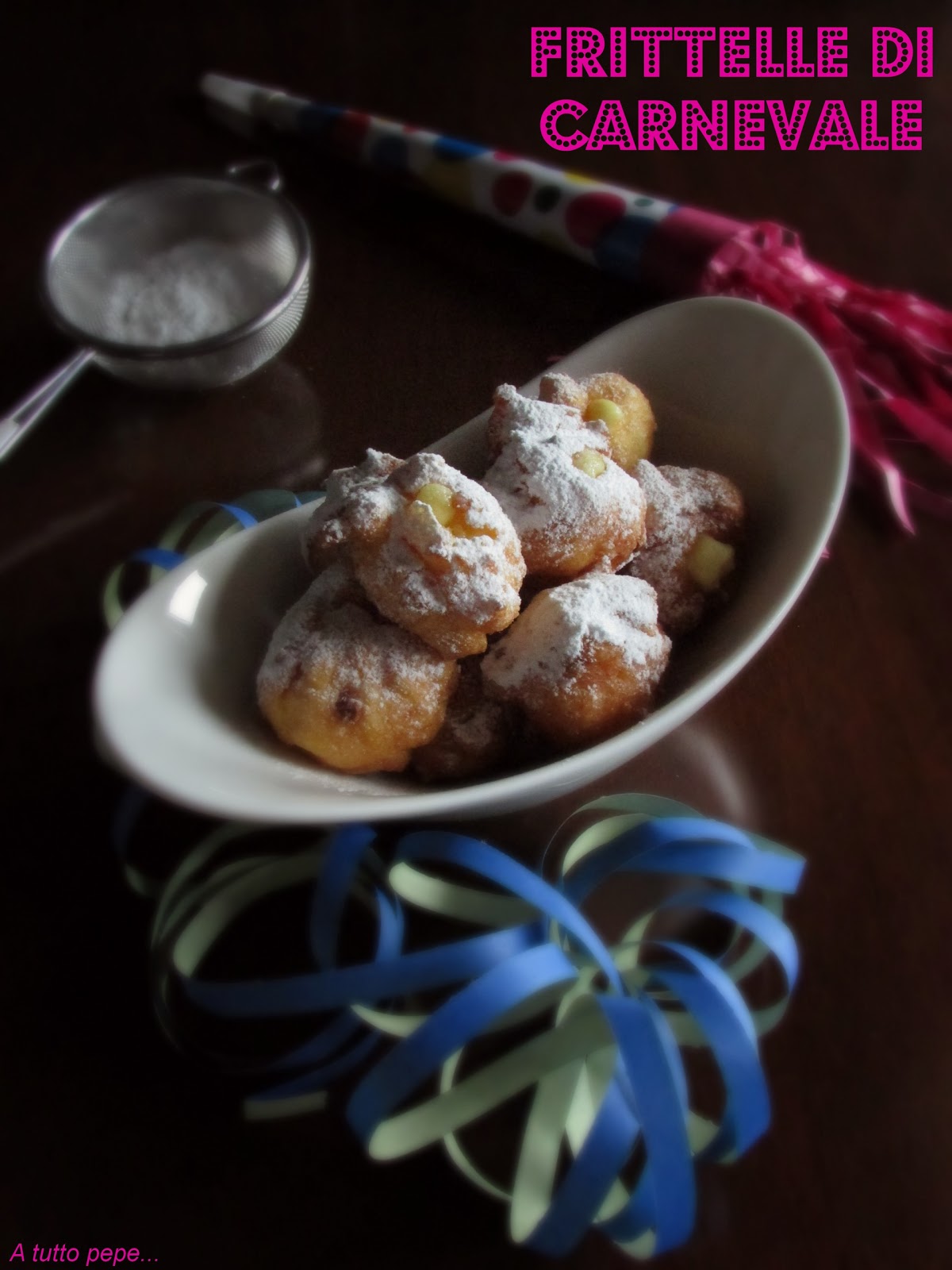 frittelle di carnevale... e la storia del carnevale storico di verrès!