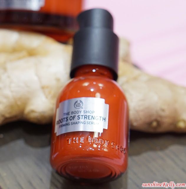 The Body Shop, Roots of Strength, Japanese Cherry Blossom Strawberry Kiss, Lip Juicer, Massage Technique, beauty review, beauty blogger, malaysia beauty influencer