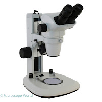 Stereo zoom dissecting microscope.