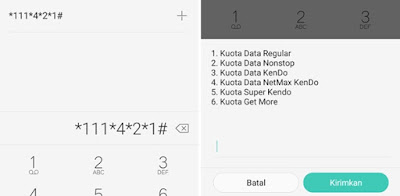 Cara Cek Kuota Tri Melalui USSD