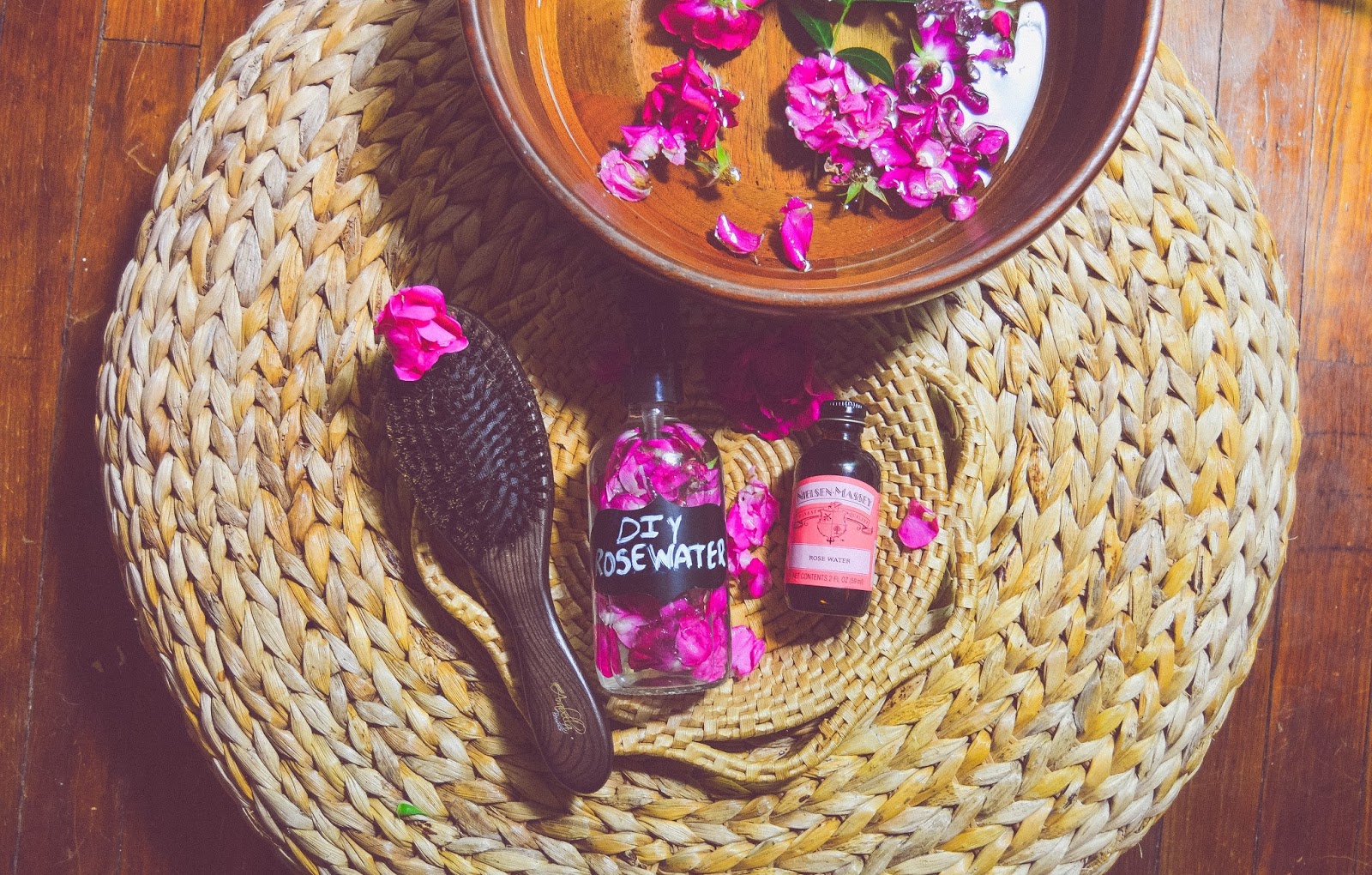 DIY Rose Water Hair & Face Mist. Creative Little Carrie