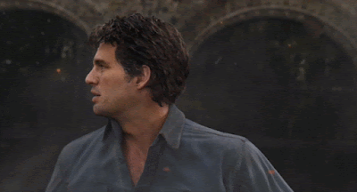 gif of Dr. Bruce Banner turning into the incredible hulk