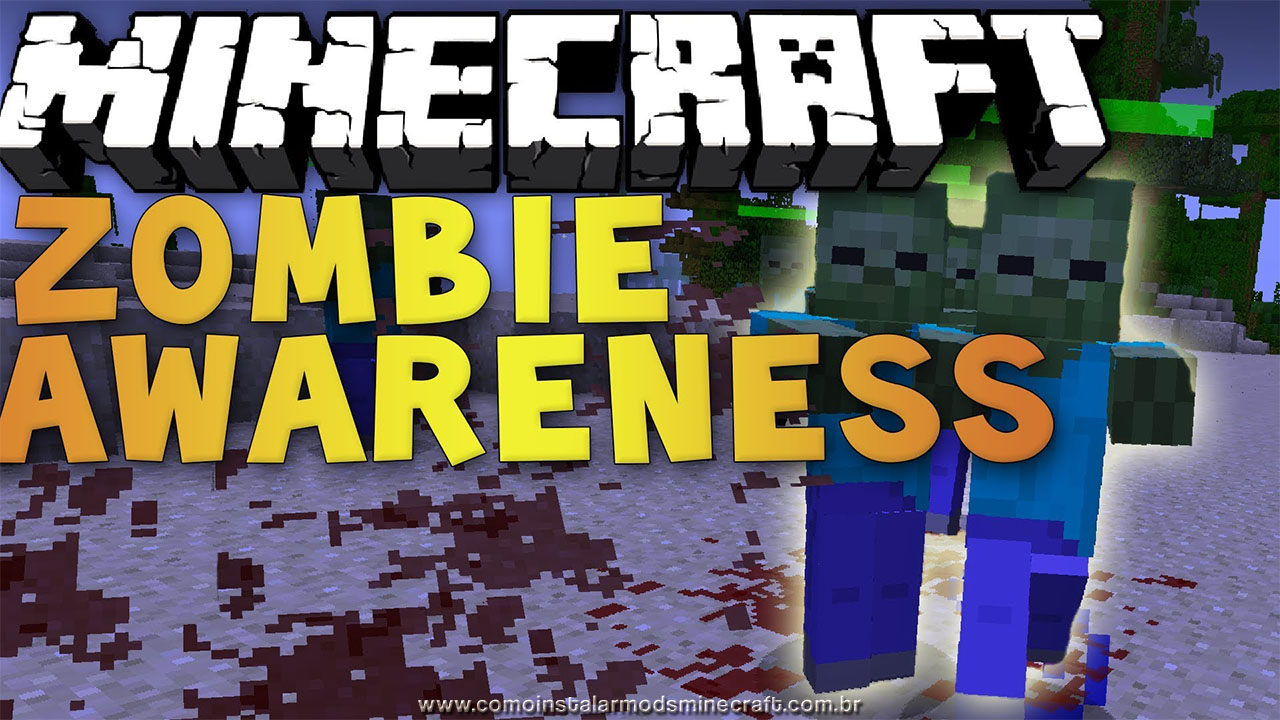 Zombie Awareness Mod 11.111.11 Como Instalar Mods No Minecraft - Os Zombie Awareness Mod 11.111.11 Como Instalar Mods No Minecraft - Os
