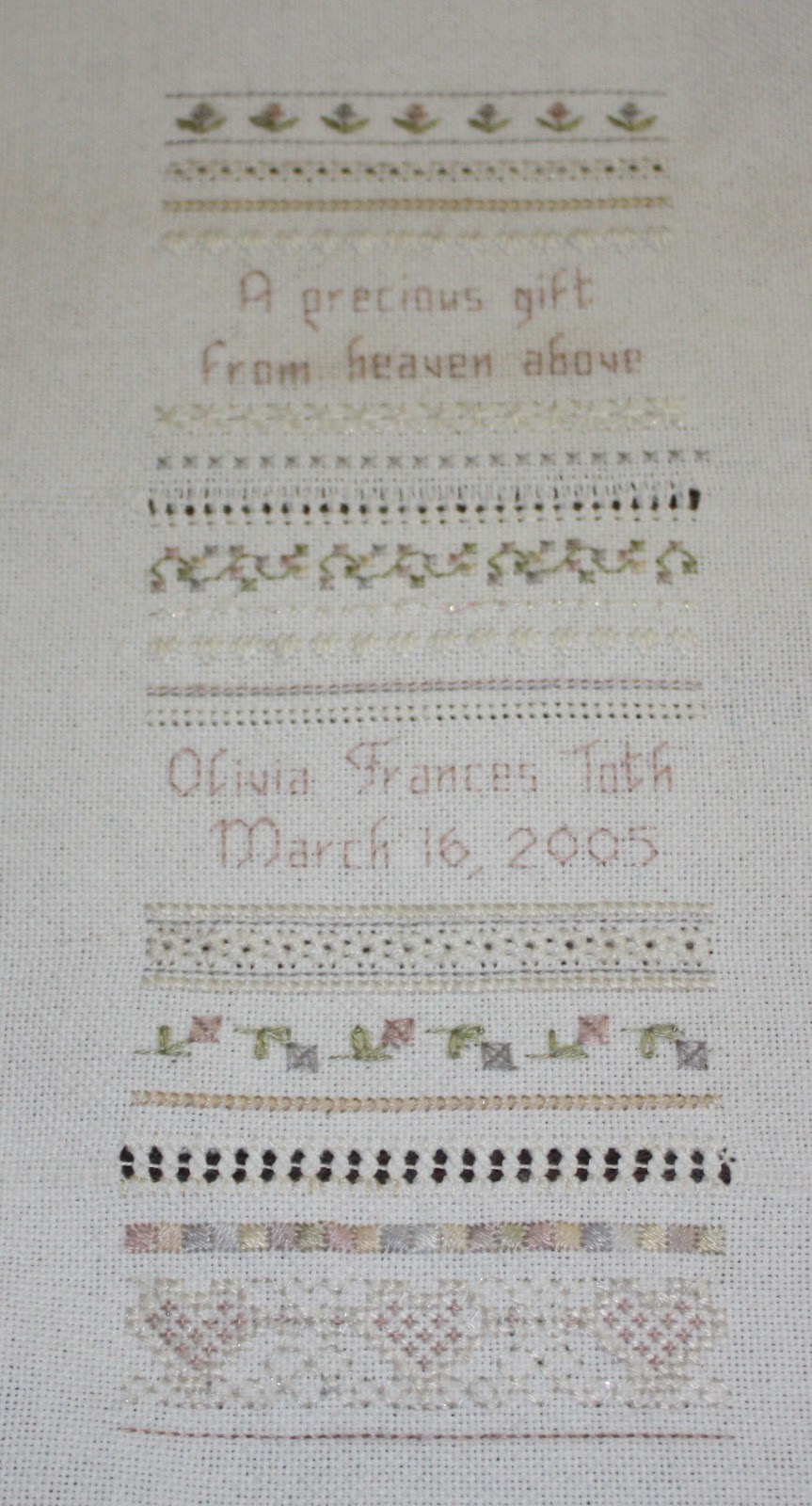 Western Reserve Sampler Guild: 2012 January Meeting