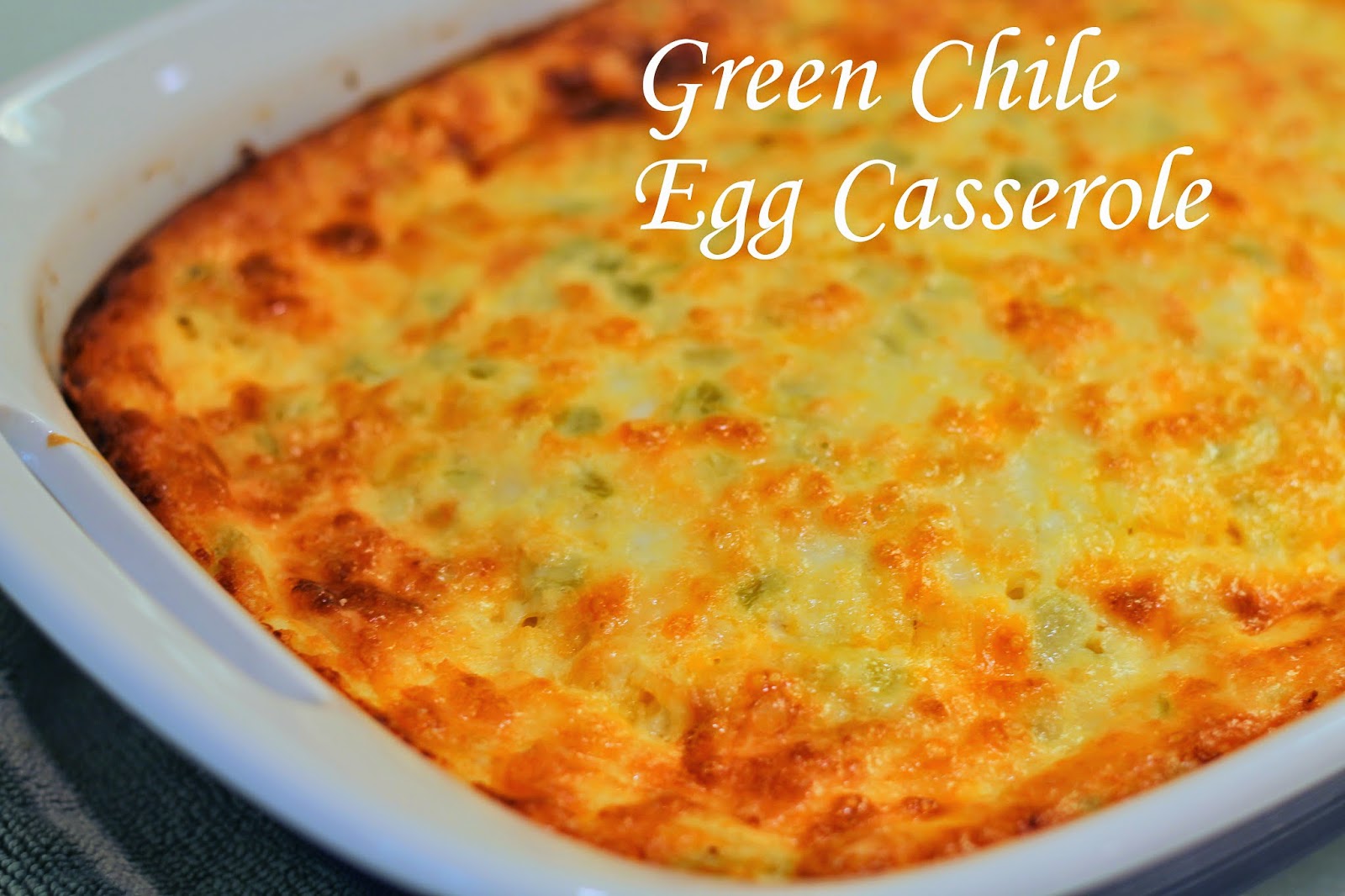 My So-Called (Mommy) Life: Green Chile Egg Casserole