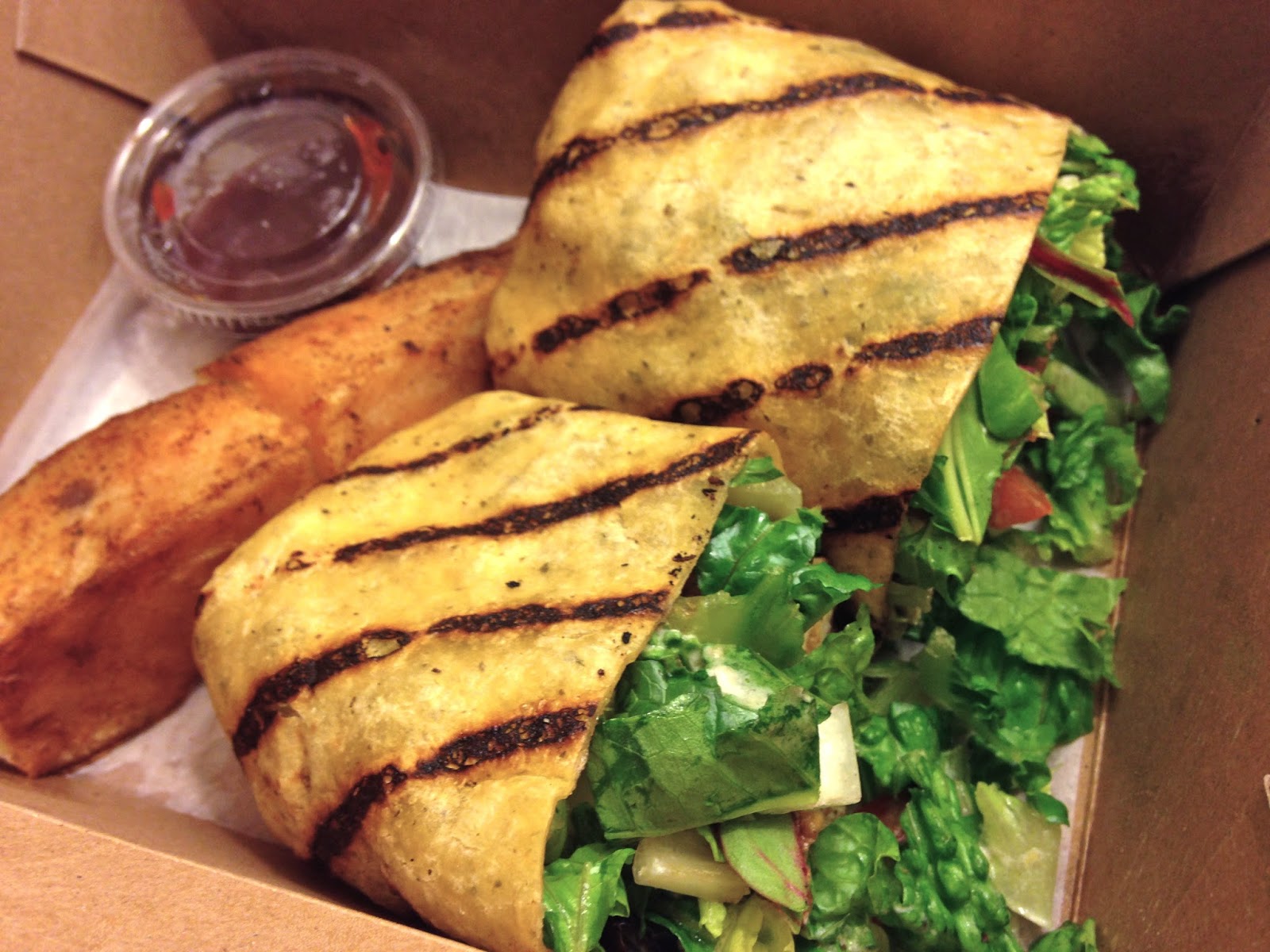 Jerk Tofu Wrap - Karyn's Cooked in Chicago Jerk Tofu Wrap - Karyn's Cooked in Chicago Veega Vegan