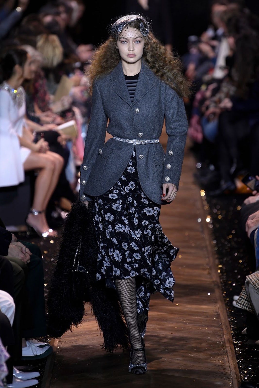 Red Carpet Dresses: Gigi Hadid - Michael Kors Fashion Show in New York