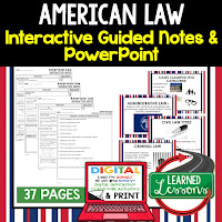 Civics Notes, Civic Interactive Notebook, Google and Print, Civics Note Taking, Civics PowerPoints, Civics Anticipatory Guides, Civics Digital Graphic Organizers