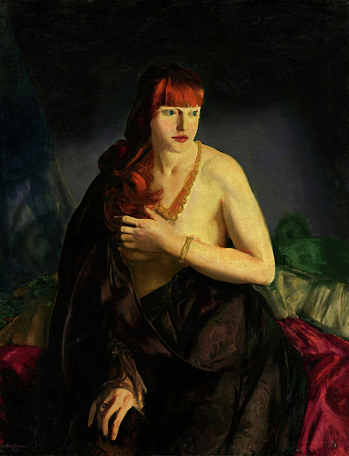 George Wesley Bellows - Обнаженная с рыжими волосами