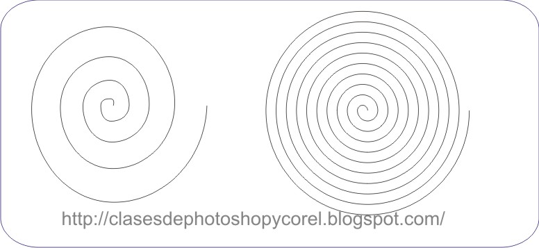 Как нарисовать спираль на бумаге