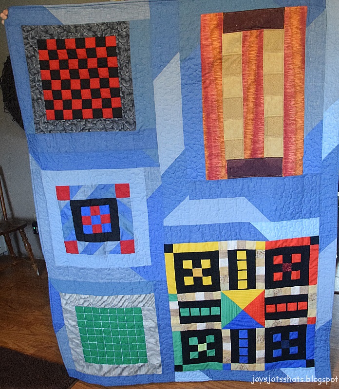 Joy's Jots, Shots & Whatnots Quilt Shot Block Game Quilt