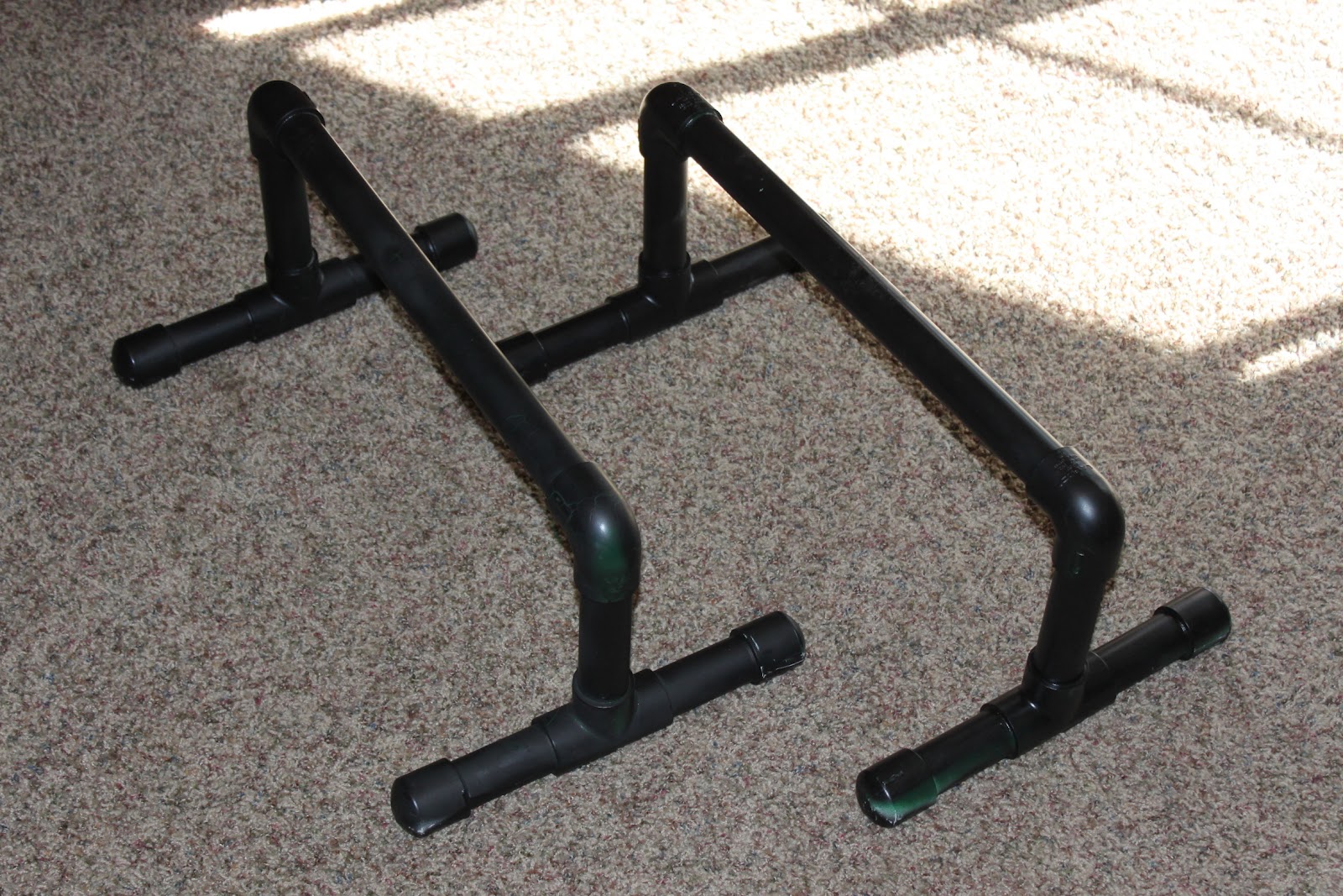 Broke Guy's Gym HOMEMADE PARALLETTES