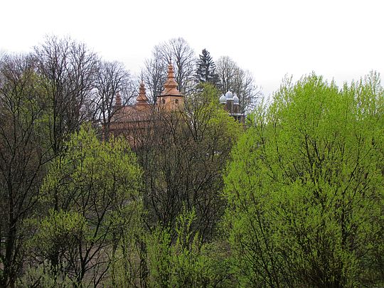 Cerkiew św. Dymitra w Radoszycach z 1868 roku. Cerkiew św. Dymitra w Radoszycach z 1868 roku.