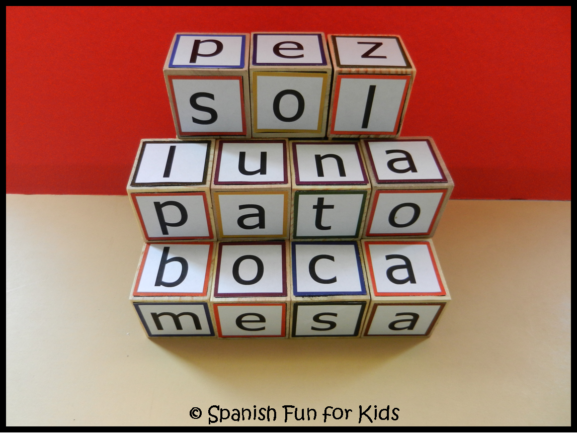 Music and Spanish Fun Fun Blocks