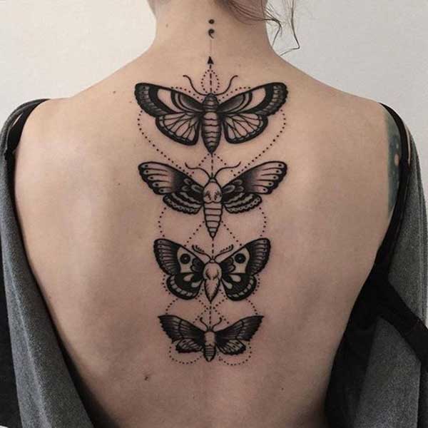 sırt kelebek dövme back butterfly tattoo sırt kelebek dövme back butterfly tattoo