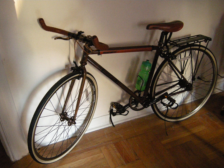 Outside City Girl Saddle in women's cycling