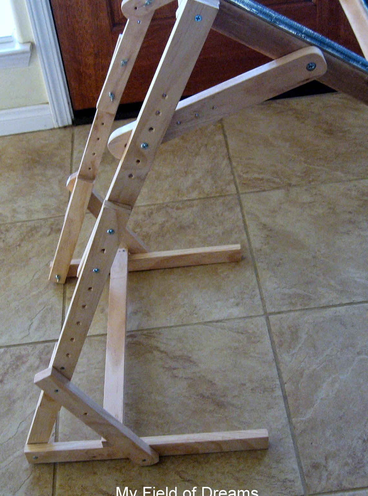 My Field of Dreams A New Rug Hooking Stand