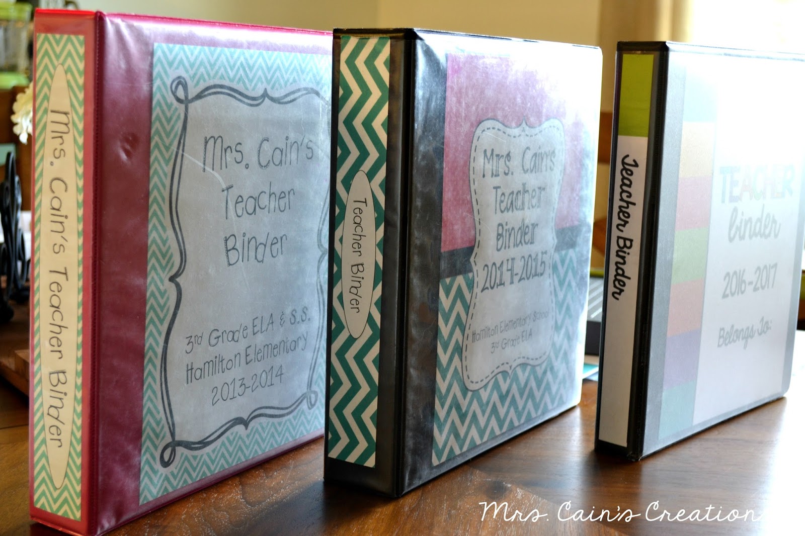 Mrs. Cain's Creations: Creating a Teacher Binder That Works for YOU ...