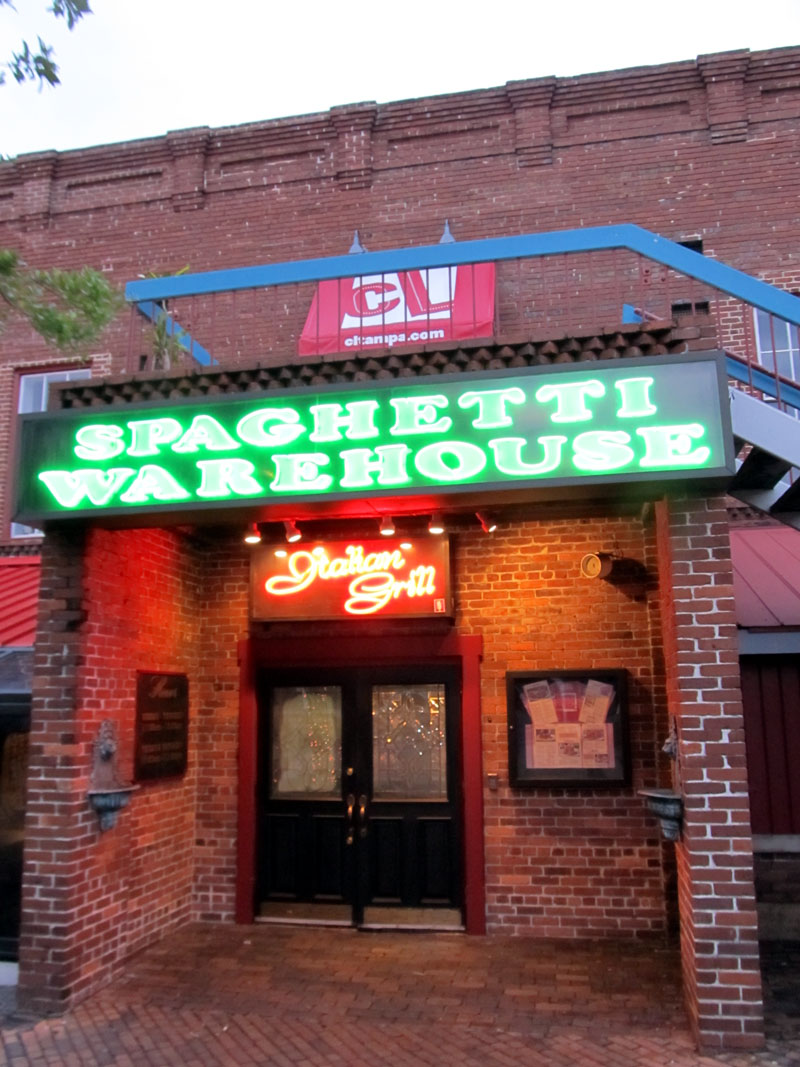 Watch Me Eat Spaghetti Warehouse in Ybor City, FL