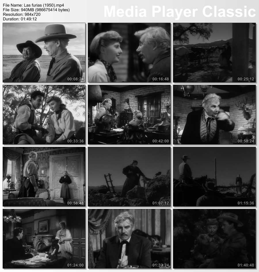 The Furies (Anthony Mann, 1950) Webdl 720p Criterion