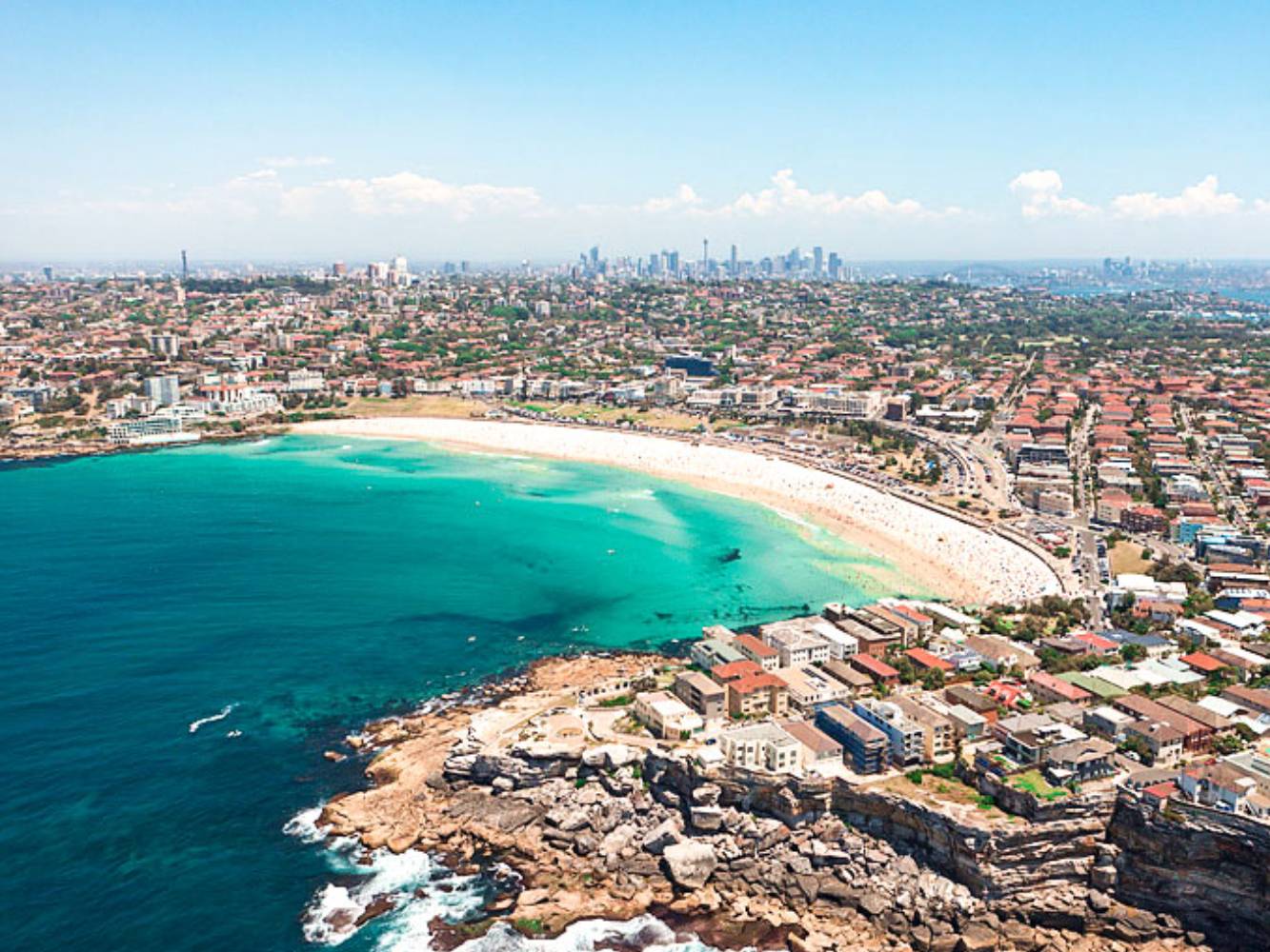 Bondi tsunami videos
