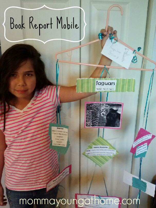 How to Make a Hanger Mobile Book Report