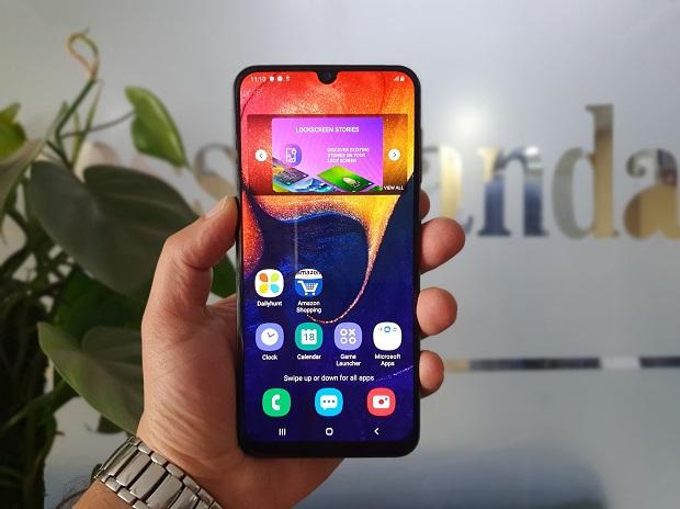 Samsung Galaxy A50 review: Worthy mid-range phone competing with ...