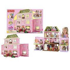 Fisher Price Loving Family Grand Dollhouse with Bonus Pack Walmart