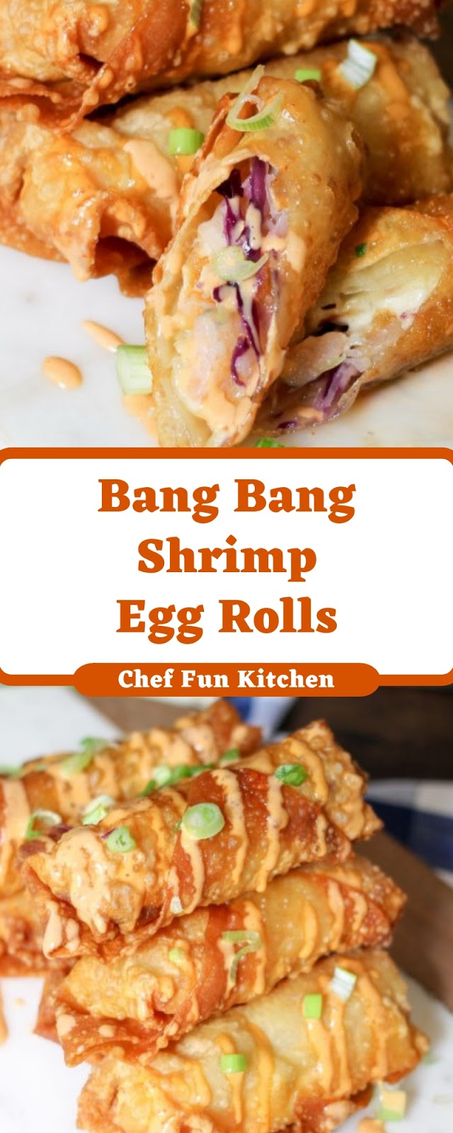 Bang Bang Shrimp Egg Rolls