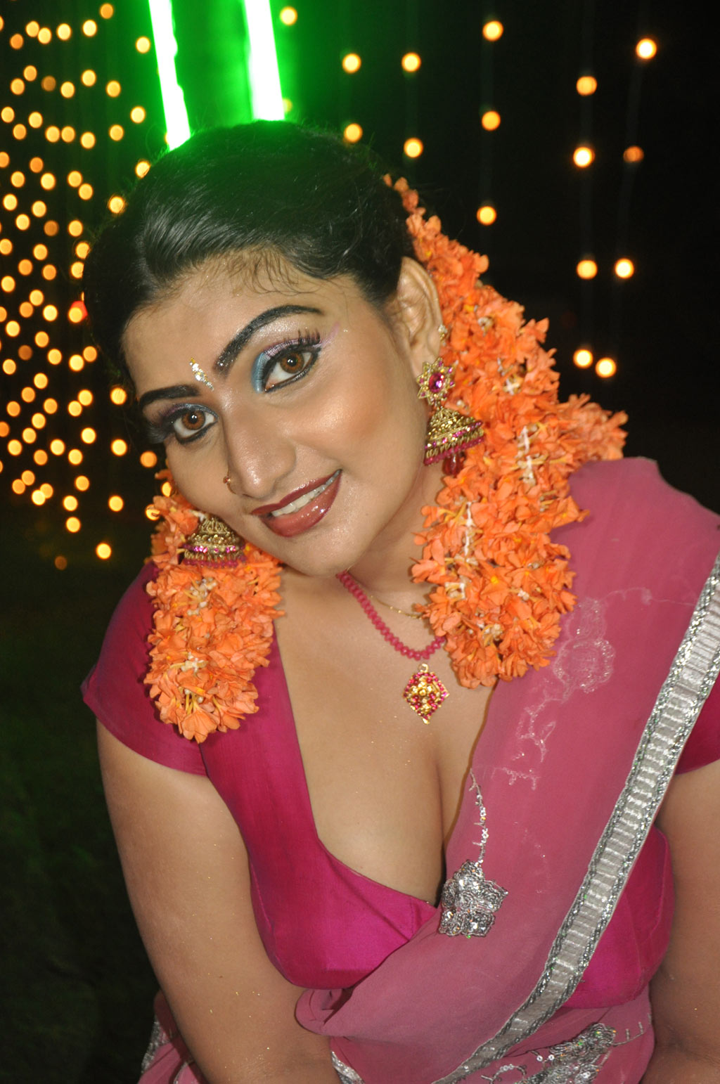 Actress Babilona Spicy Saree Pics At SiruvaniLATEST TELUGU 