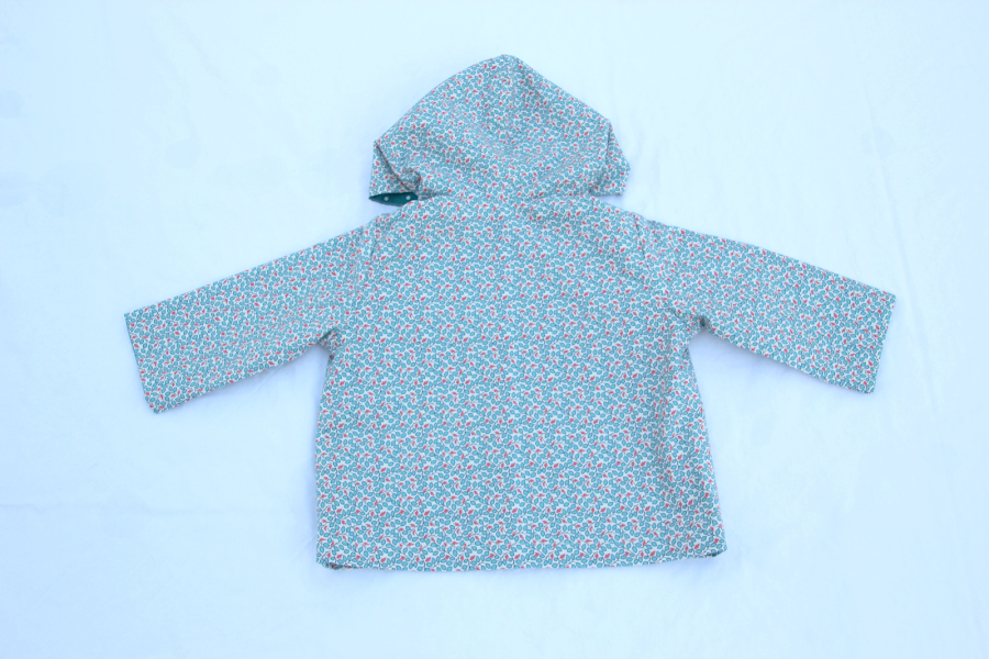 DIY Costura: Cómo hacer abrigo estampado para bebé (patrón gratis)