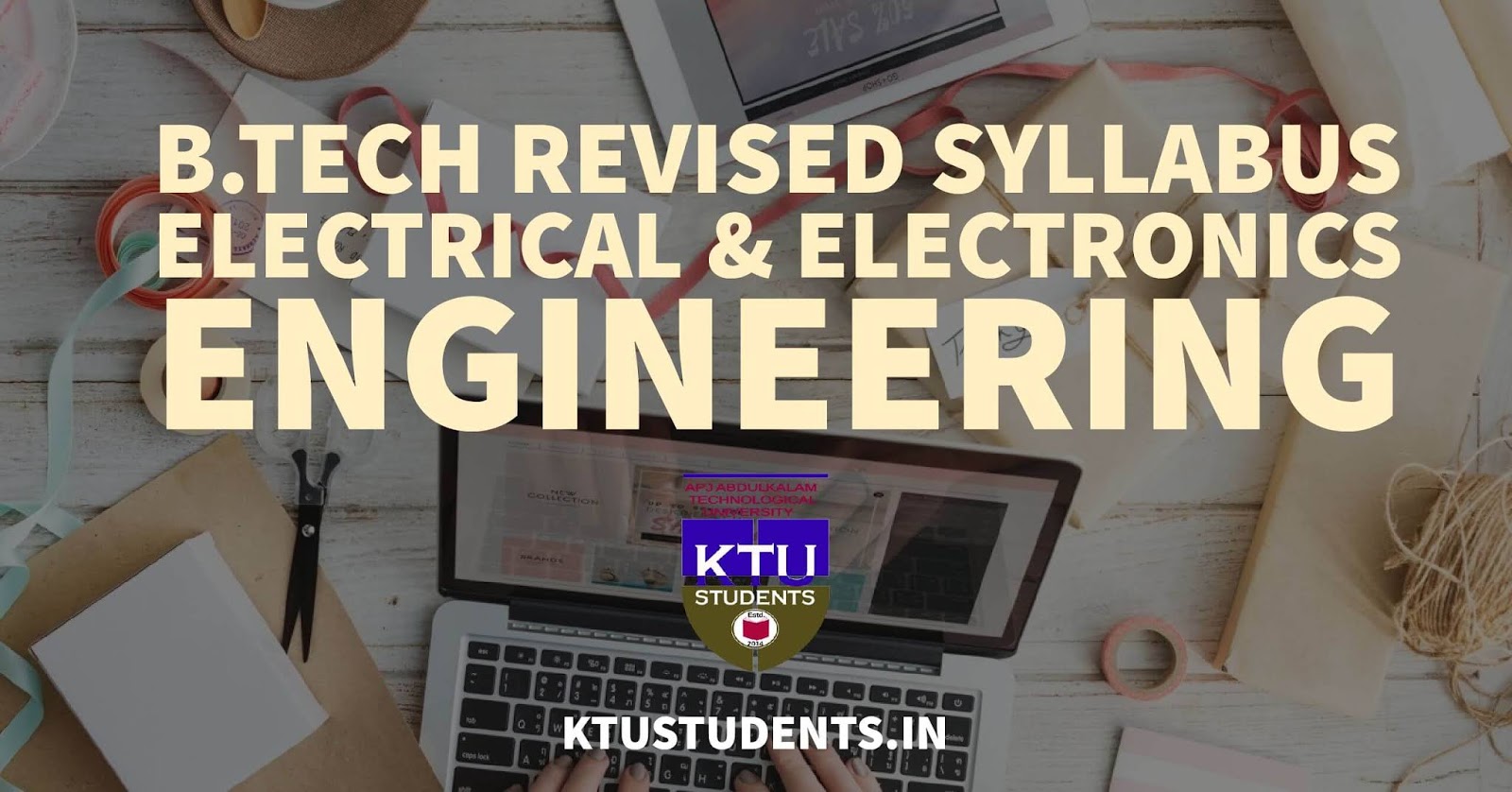 Revised syllabus BTech. Electrical & Electronics Engineering KTU
