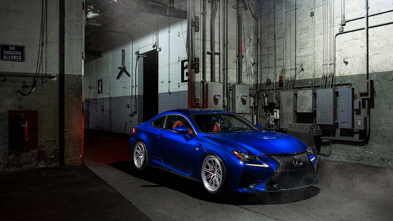 Vossen Blue Lexus RC F