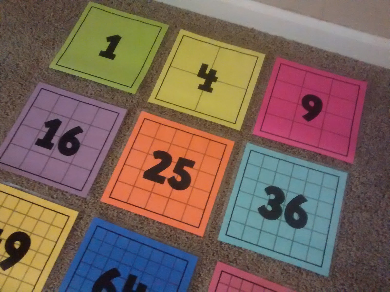 Math Love Posters Of Perfect Squares And Perfect Cubes Math Love Posters Of Perfect Squares And Perfect Cubes