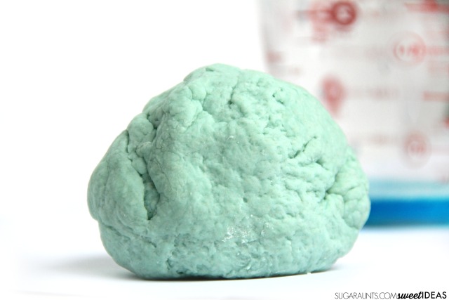 Make sensory play dough using liquid dish soap for a soft sensory play dough recipe that the kids will love!