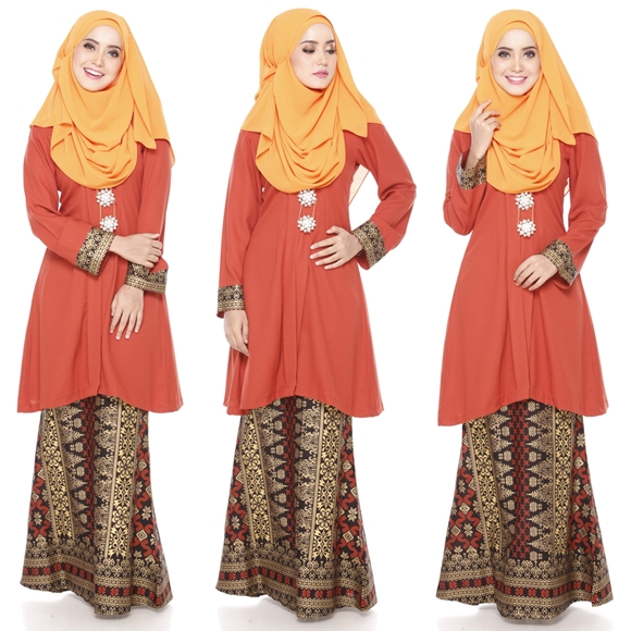 Fesyen Baju Kurung Moden Kain Songket Terkini Baju Kurung Moden Kain Songket Fesyen Trend Terkini