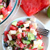 Watermelon, Cucumber & Jicama Salad with Coconut Lime Dressing (Paleo & Vegan)